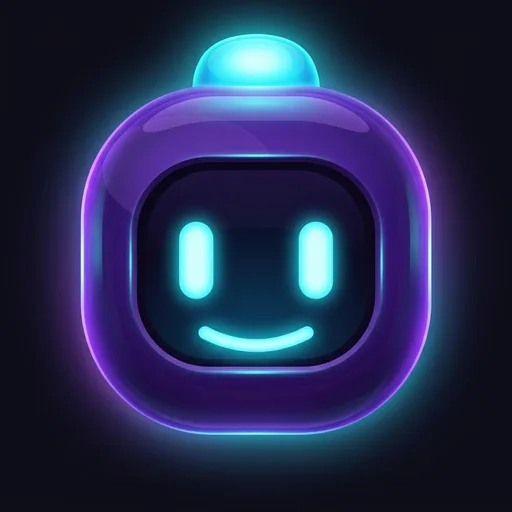 Mascotte style néon